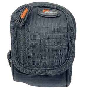 Lowepro Black Compact Camera Pouch W/ Zipper & Belt Loop Durable Travel Case 89i